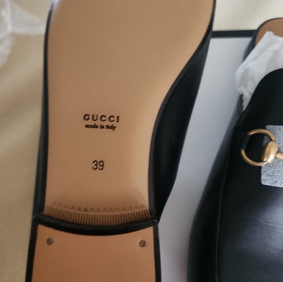 GUCCI PRINCETOWN HORSEBIT MULES NEW IN BOX - Picture 3 of 12
